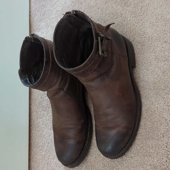 Frye Veronica Bootie Size 7.5 Brown - Picture 2 of 11